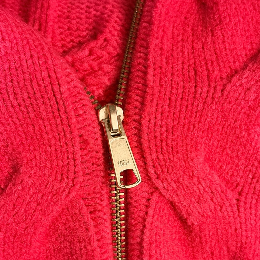 Talbots Pink Cable Knit Sweater SP - Picture 5 of 6